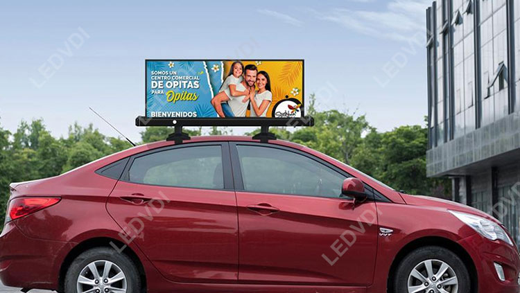 Why choose taxi top screen for adverting